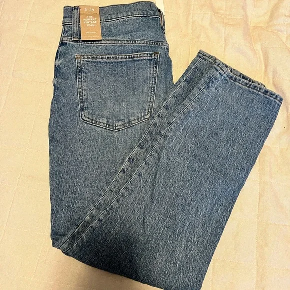 NWT Madewell Perfect Vintage Jean | Banner Wash - Picture 3 of 10